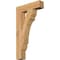 Ekena Millwork Olympic Block Smooth Bracket, Western Red Cedar, 3 1/2"W x 16"D x 28"H BKT04X16X28OLY05SWR - alternate 1